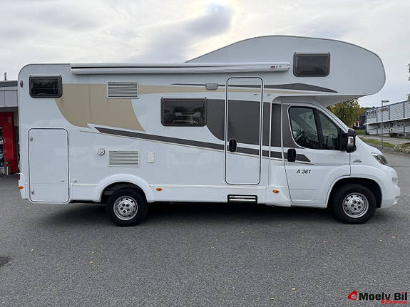 Carado A 361-MARKISE-SYKKELSTATIV-HENGERFESTE- REG FOR 6-FAMILIEVENNLIG BOBIL 2 of 29