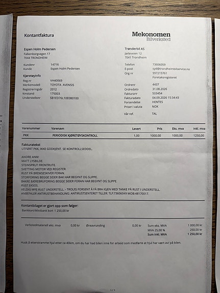 Toyota Avensis 13 of 13