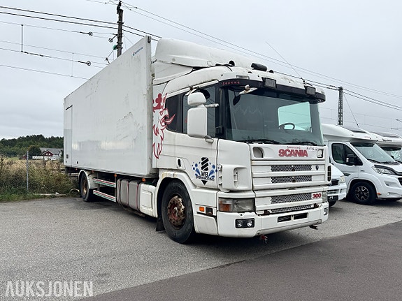 Scania Scania 300 skapbil med kjøl og frys - påbygg fra 2003 - Thermo King kjøleanlegg - Zepro 2000 kg bakl 2 of 30