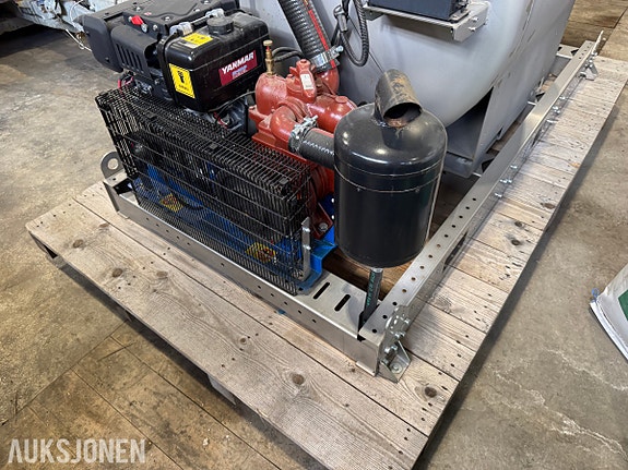 Andre PTC VORTEX DIESELDREVET VAKUUMANLEGG MED YANMAR MOTOR 5 of 14