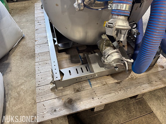 Andre PTC VORTEX DIESELDREVET VAKUUMANLEGG MED YANMAR MOTOR 11 of 14