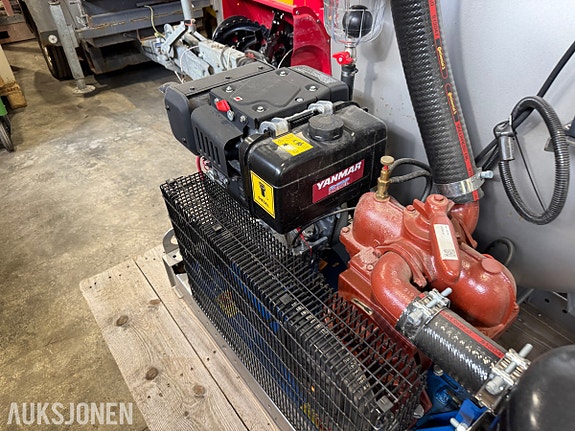Andre PTC VORTEX DIESELDREVET VAKUUMANLEGG MED YANMAR MOTOR 6 of 14