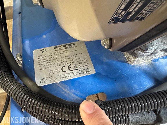 Andre PTC VORTEX DIESELDREVET VAKUUMANLEGG MED YANMAR MOTOR 8 of 14