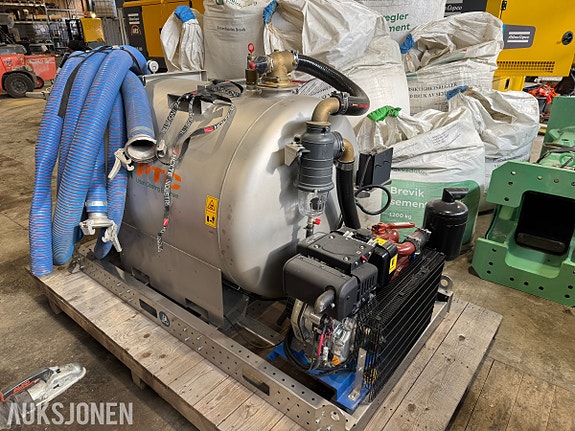 Andre PTC VORTEX DIESELDREVET VAKUUMANLEGG MED YANMAR MOTOR 2 of 14