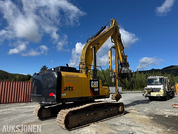 Cat 330F L MED BORERIGG OG SPUNTEAGGREGAT 8 of 30