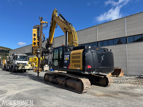Cat 330F L MED BORERIGG OG SPUNTEAGGREGAT 10 of 30