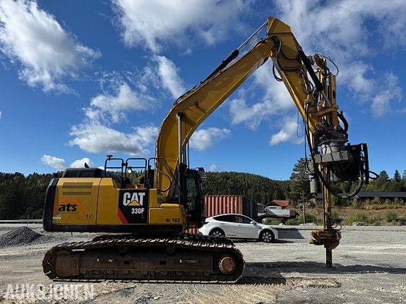 Cat 330F L MED BORERIGG OG SPUNTEAGGREGAT 7 of 30