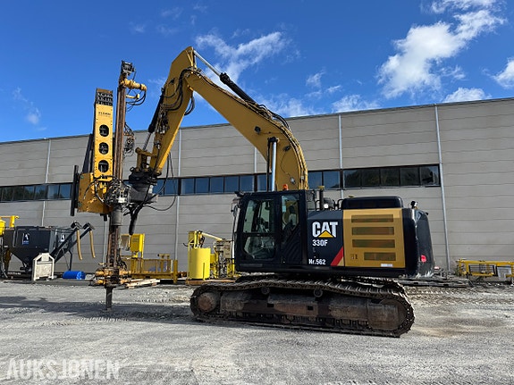 Cat 330F L MED BORERIGG OG SPUNTEAGGREGAT 11 of 30