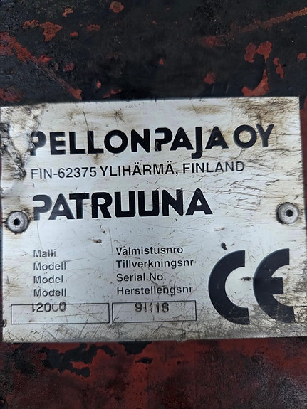 12 tonn Patruna med servospaker, brems og drift 6 of 10