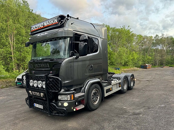 Scania R580 Kombibil med Maur tippsemi 3 of 28