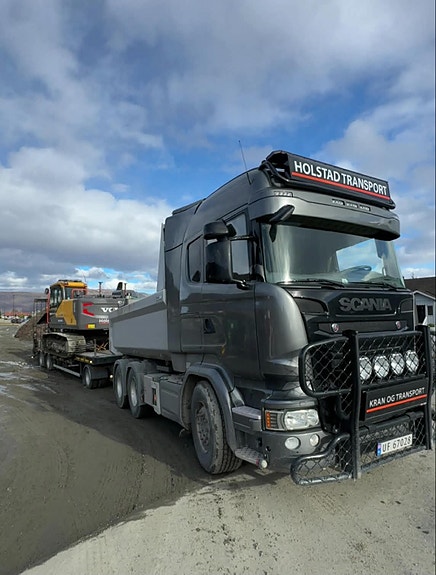 Scania R580 Kombibil med Maur tippsemi 14 of 28