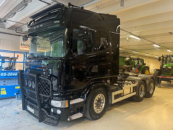 Scania R580 Kombibil med Maur tippsemi 28 of 28