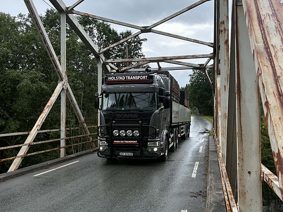 Scania R580 Kombibil med Maur tippsemi 5 of 28