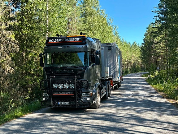 Scania R580 Kombibil med Maur tippsemi 8 of 28
