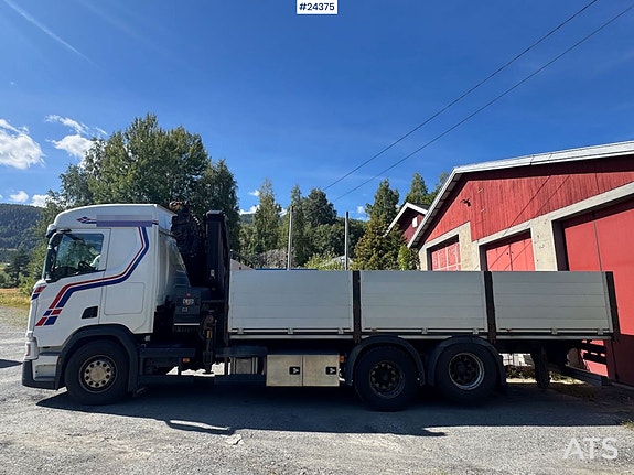 Scania R500 6x2 Kranbil - 19 t/m Hiab m/ rotator. 8 of 30