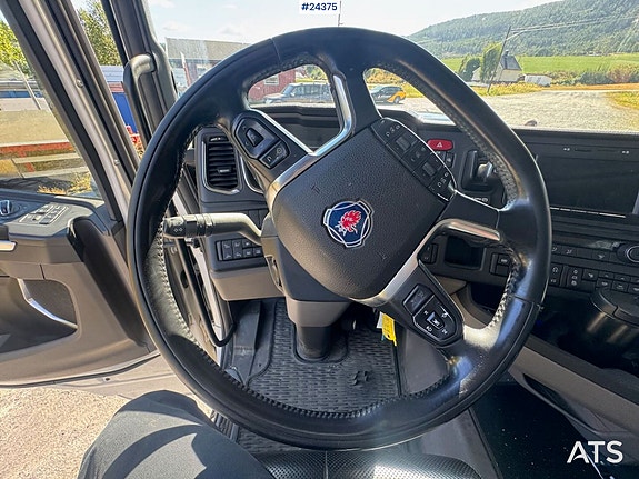 Scania R500 6x2 Kranbil - 19 t/m Hiab m/ rotator. 24 of 30