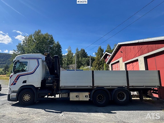 Scania R500 6x2 Kranbil - 19 t/m Hiab m/ rotator. 7 of 30