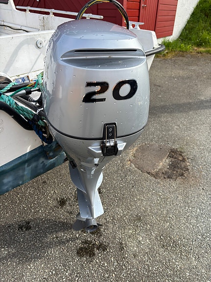 «Ny» Honda 20hk. Få med båt og henger på kjøpet 2 of 12