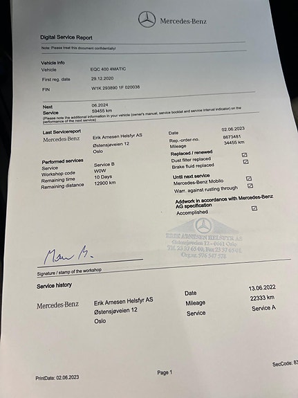 Mercedes-Benz EQC400 30 of 30