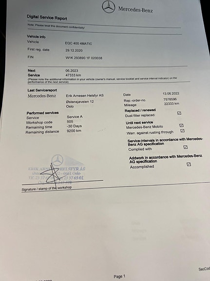 Mercedes-Benz EQC400 29 of 30