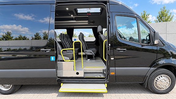Mercedes-Benz Sprinter 519 16+1 Godkjent for 3 rullestoler 2025 LEVERINSKLAR  Garanti PRIS KR 1149000,- 11 of 30