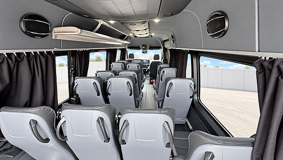 Mercedes-Benz Sprinter 519 16+1 Godkjent for 3 rullestoler 2025 LEVERINSKLAR  Garanti PRIS KR 1149000,- 30 of 30