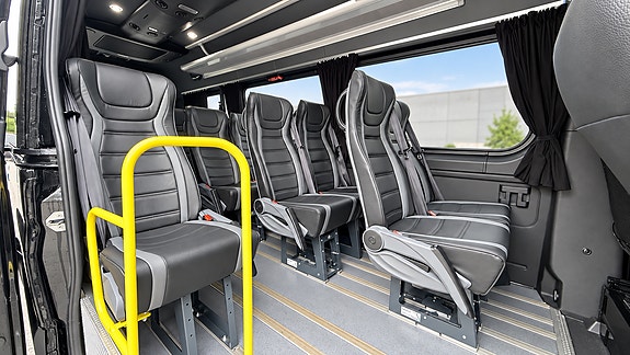 Mercedes-Benz Sprinter 519 16+1 Godkjent for 3 rullestoler 2025 LEVERINSKLAR  Garanti PRIS KR 1149000,- 17 of 30