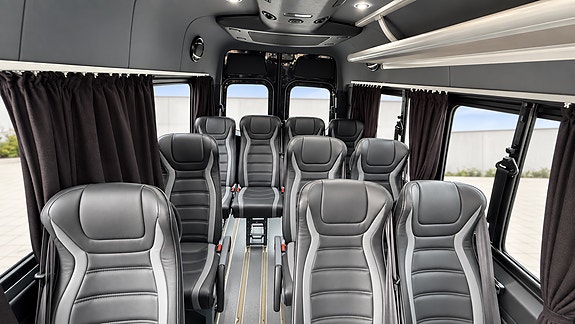 Mercedes-Benz Sprinter 519 16+1 Godkjent for 3 rullestoler 2025 LEVERINSKLAR  Garanti PRIS KR 1149000,- 21 of 30