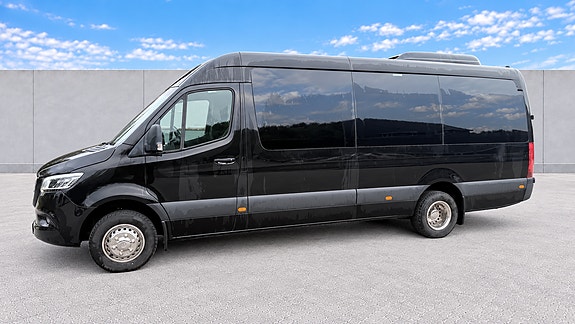 Mercedes-Benz Sprinter 519 16+1 Godkjent for 3 rullestoler 2025 LEVERINSKLAR  Garanti PRIS KR 1149000,- 2 of 30