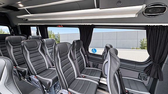 Mercedes-Benz Sprinter 519 16+1 Godkjent for 3 rullestoler 2025 LEVERINSKLAR  Garanti PRIS KR 1149000,- 22 of 30