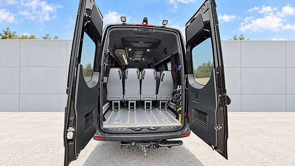 Mercedes-Benz Sprinter 519 16+1 Godkjent for 3 rullestoler 2025 LEVERINSKLAR  Garanti PRIS KR 1149000,- 29 of 30