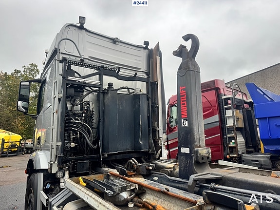 Mercedes-Benz Arocs 3258 Tridem brøyterigget krokbil 26 of 30