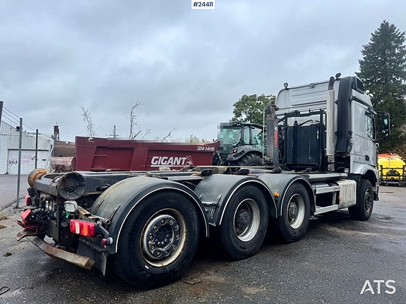 Mercedes-Benz Arocs 3258 Tridem brøyterigget krokbil 4 of 30