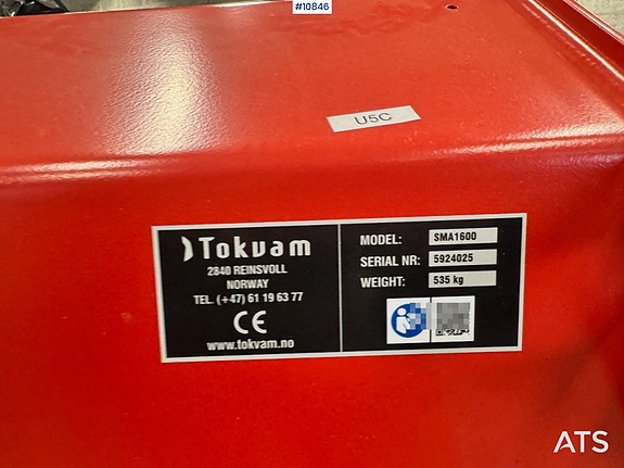 Tokvam SMA1600 Strøkasse 6 of 6
