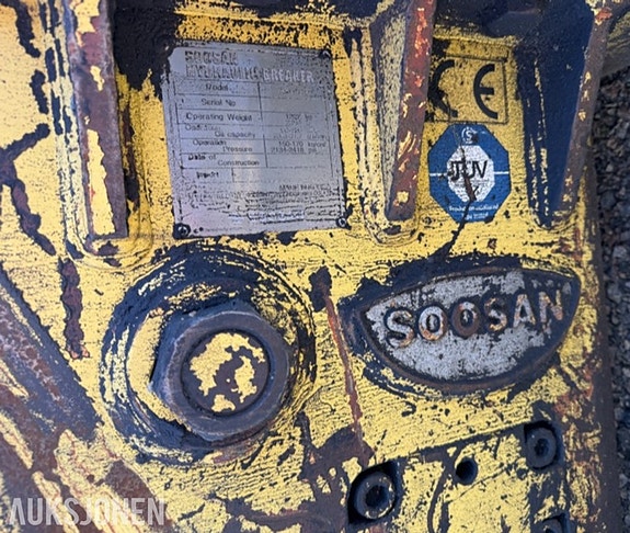 Andre Soosan SB60TS-P hydraulisk hammer med S60-feste 10 of 12