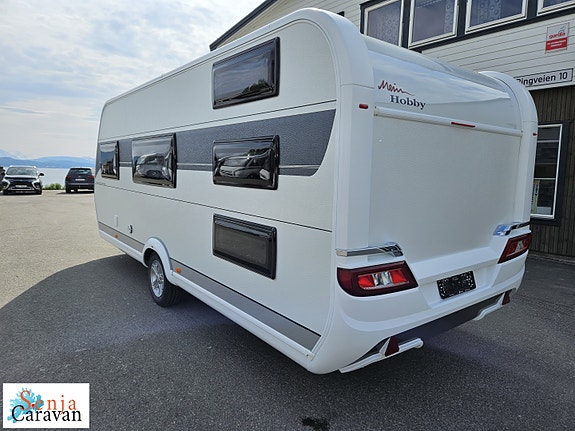 Hobby 545 KMF EXCELLENT EDITION med lufttelt, alde, sykkelstativ 7 of 30