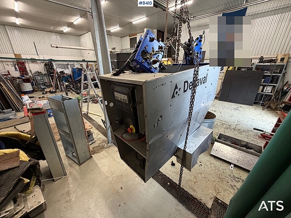 Delaval FCC kraftfôrvogn med skinner 4 of 8