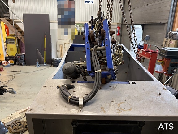 Delaval FCC kraftfôrvogn med skinner 6 of 8