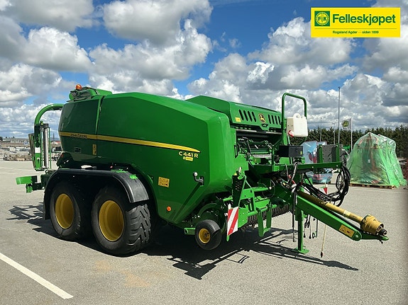 John Deere C441R M/PLAST OG NETTBINDING 6 of 12