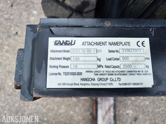 Hangcha CPCD25XF 14 of 30