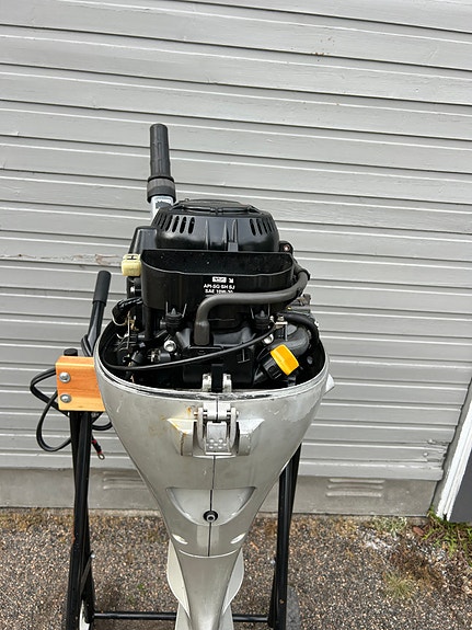 Honda BF10 D kort stamme m/både snor og el.start og rorkult med egen startknapp 8 of 12