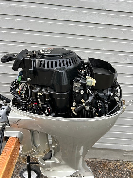 Honda BF10 D kort stamme m/både snor og el.start og rorkult med egen startknapp 9 of 12