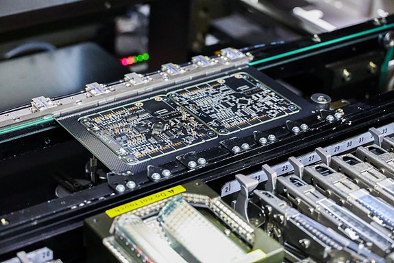 PCB assembly line