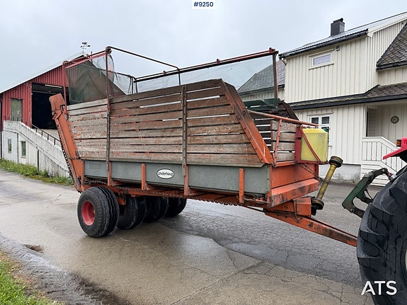 Underhaug 370 Avleservogn m/ tverrboggi, kastevals og nett. Lang type. 7 of 18