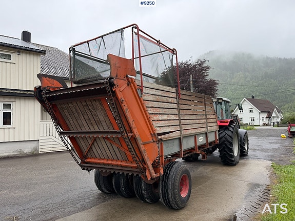 Underhaug 370 Avleservogn m/ tverrboggi, kastevals og nett. Lang type. 6 of 18