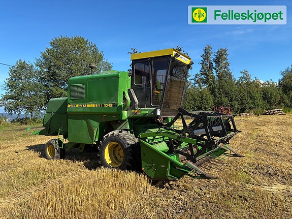 John Deere 1042 treske, nylig tatt stor service 6 of 8