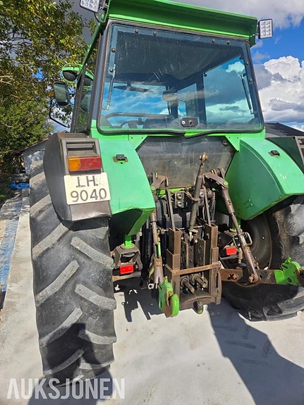 Deutz 1980 DX90A TRAKTOR HURTIGGIR FRONTLASTER WEBASTO MVA FRI 2 of 7