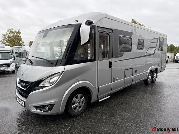Hymer B 890 ML-MERCEDES-170HK-MARKISE-SOLCELLE-LITHIUM-ALDE-QUEENBED-SENKESENG-GODT UTSTYRT-VELHOLDT++ 7 of 30