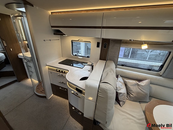 Hymer B 890 ML-MERCEDES-170HK-MARKISE-SOLCELLE-LITHIUM-ALDE-QUEENBED-SENKESENG-GODT UTSTYRT-VELHOLDT++ 23 of 30