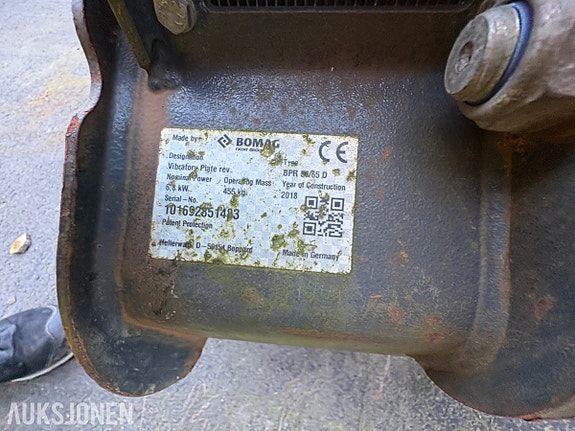 Andre BOMAG BPR 55/65 D og Wacker Neuson platevibrator, selges samlet 3 of 6